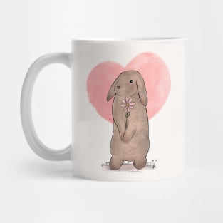 Floral Bunny Mug